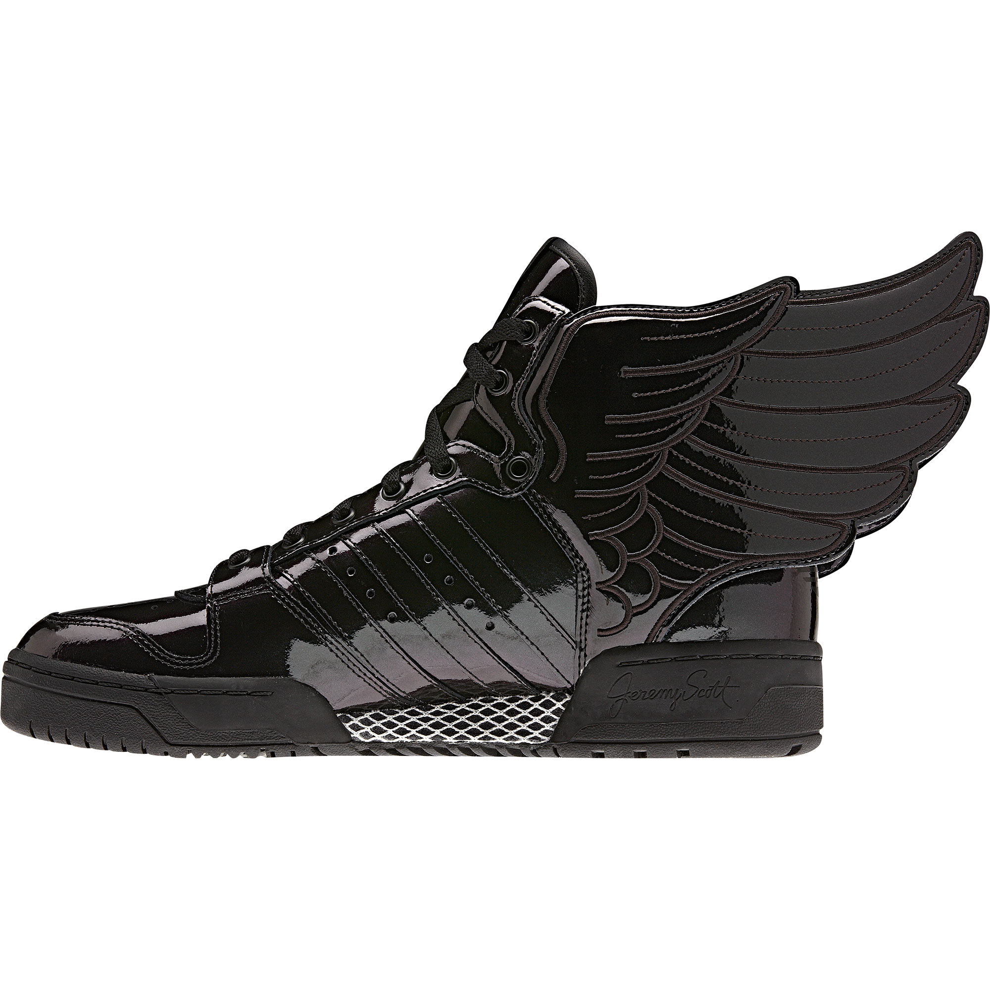 adidas Jeremy Scott black Wings 2.0 sneakers