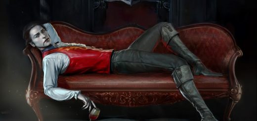 Vampire lounging